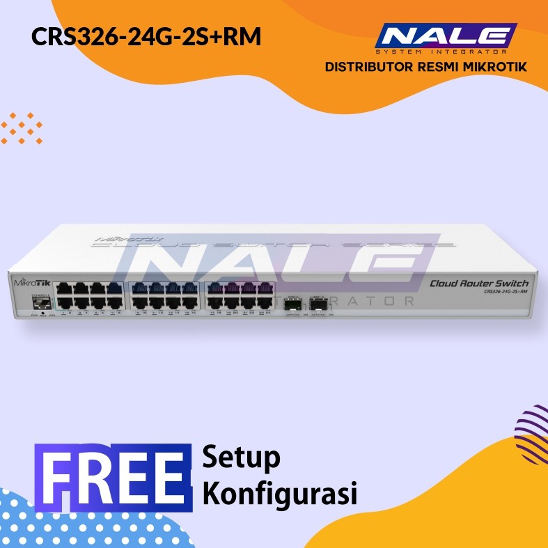 Mikrotik CRS326-24G-2S+RM