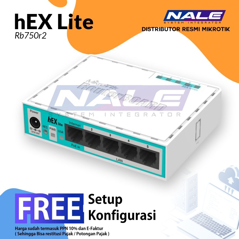 Mikrotik Router RB750r2 hEX lite