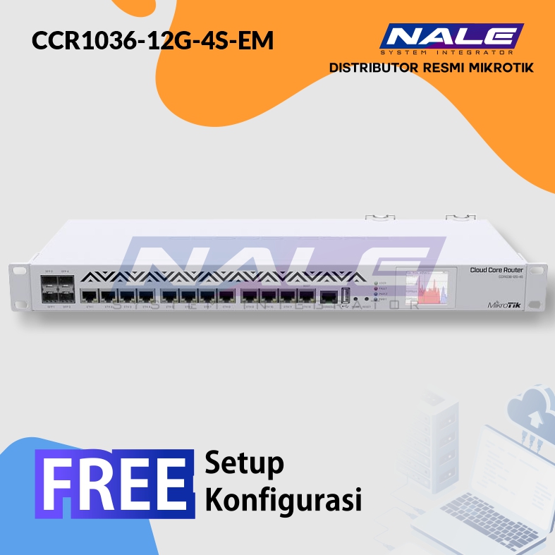 Mikrotik Router CCR1036-12G-4S-EM