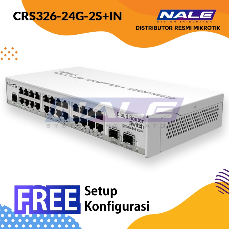 Mikrotik Switch CRS326-24G-2S+IN