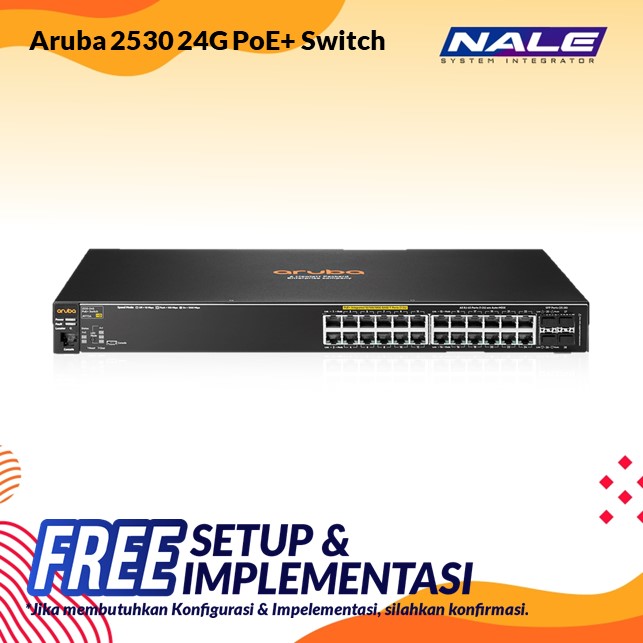 Aruba 2530 24G PoE+ Switch (J9773A)