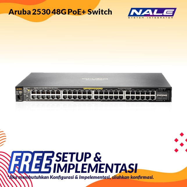 Aruba 2530 48G PoE+ Switch (J9772A)