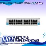 HP 20-port Gig-T / 4-port SFP vl Module (J8765B)