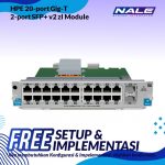 HPE 20-port Gig-T/2-port SFP+ v2 zl Modules