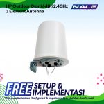 HP Outdoor Omnidirectional 6dBi at 2.4GHz MIMO 3 Element Antenna (J9719A)