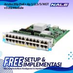 Aruba 20p PoE+ 4p 1/2.5/5/XGT v3 zl2 Module (J9991A)