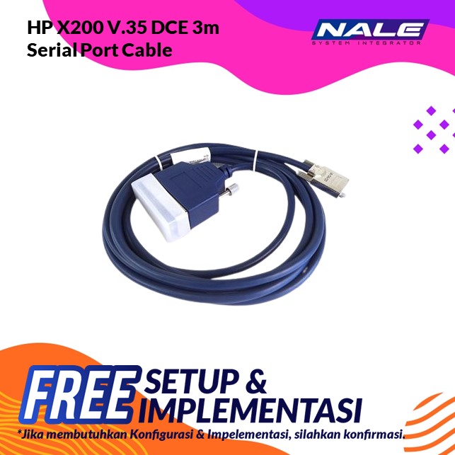 HP X200 V.35 DCE 3m Serial Port Cable (JD525A)