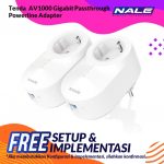 Tenda  AV1000 Gigabit Passthrough Powerline Adapter (PH6)