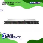 HPE P17081-B21 DL20 Gen10 - 6 Core, 16GB,  1TB SATA (4SSF) - Gambar 2