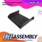 INDORACK Cantilever Shelf 2U, Depth 350mm (CS03)