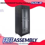 INDORACK IR6042P Standing Close Rack 42U 600mm Depth Perforated Door