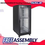 INDORACK IR9027P Standing Close Rack 27U 900mm Depth Perforated Door