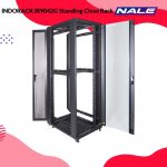 INDORACK IR9042G Standing Close Rack 42U 900mm Depth Glass Door - Gambar 2