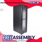 INDORACK IR9042P Standing Close Rack 42U 900mm Depth Perforated Door