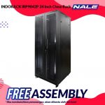 INDORACK IRP9042P 24 Inch Standing Close Rack 42U 900mm Depth