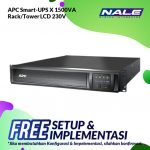 APC Smart-UPS X 1500VA Rack/Tower LCD 230V (SMX1500RMI2U)