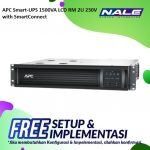 APC Smart-UPS 1500VA LCD RM 2U 230V with SmartConnect (SMT1500RMI2UC)