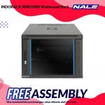 INDORACK WIR5508S Wallmount Rack 8U-550mm Depth Single Glass Door