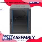 INDORACK WIR7015S Wallmount Rack 15U-700mm Depth Single Glass Door