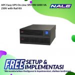 APC Easy UPS On-Line SRV RM 6000 VA  230V with Rail Kit(SRV6KRIRK)