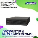 APC Easy UPS SRV 240V RM Battery Pack for 6&10kVA Rack, Extended Runtime model (SRV240RLBP-9A)