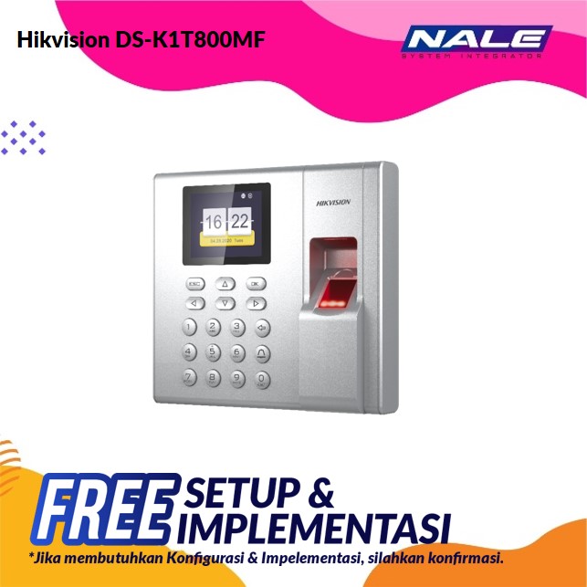 Hikvision K1T800MF Value Series Fingerprint Time Attendance Terminal (DS-K1T800MF)