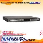 Ruckus Paket Complate Compact Switch 48-Port (ICX7450-48-8X10G-1x40G)