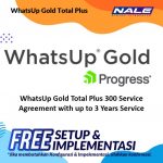 WhatsUp Gold Total Plus 300 Service Agreement with up to 3 Years Service