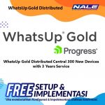 WhatsUp Gold Distributed Central 300 New Devices with 3 Years Service