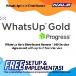 WhatsUp Gold Distributed Remote 1500 Service Agreement with up to 2 Years Service