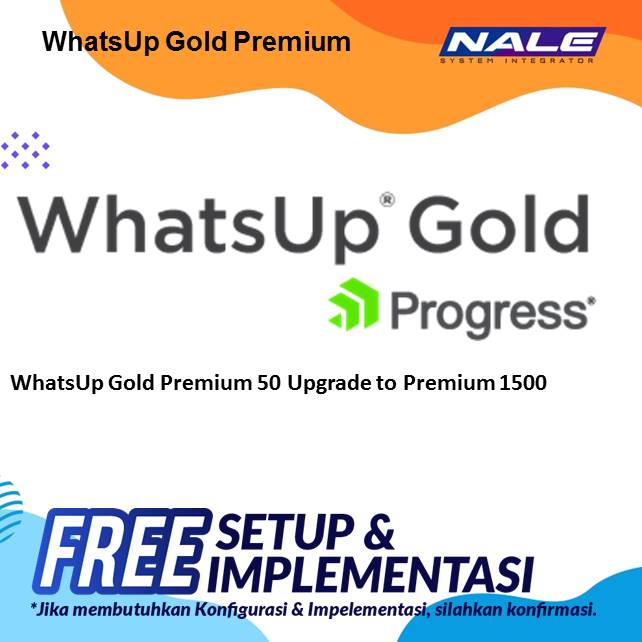 WhatsUp Gold Premium 50 Upgrade to Premium 1500