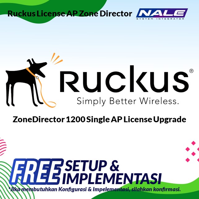 Ruckus License AP Zone Director 1200 Single AP License Upgrade (909-0001-ZD12)