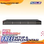 Ruckus Paket Complete Compact Switch 48-Port PoE+ (ICX7250-48P)