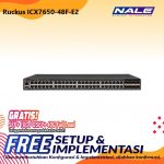 Ruckus Paket Complate Compact Switch 48-Port (ICX7650-48F-E2)