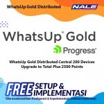 WhatsUp Gold Distributed Central 200 Devices Upgrade to Total Plus 2500 Points