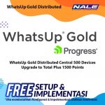 WhatsUp Gold Distributed Central 500 Devices Upgrade to Total Plus 1500 Points
