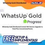 WhatsUp Gold Distributed Central 500 Devices Upgrade to Total Plus Unrestricted Points