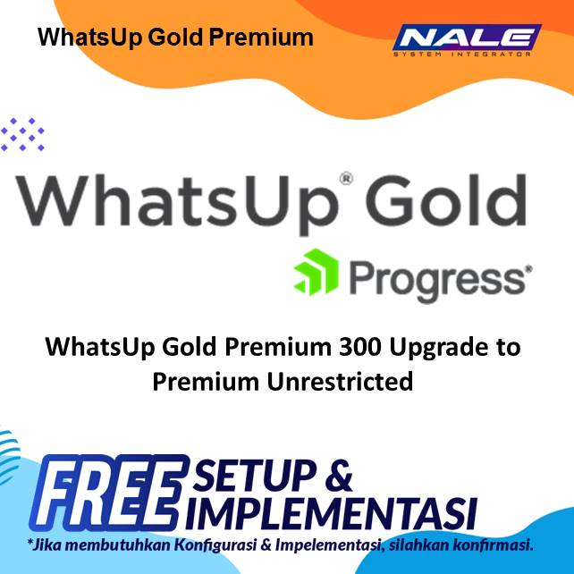 WhatsUp Gold Premium 300 Upgrade to Premium Unrestricted