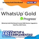 WhatsUp Gold Distributed Central 1000 Devices Upgrade to Total Plus 2500 Points