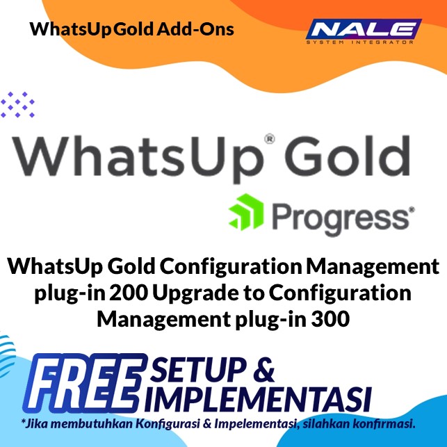 WhatsUp Gold Configuration Management plug-in 200 Upgrade to Configuration Management plug-in 300