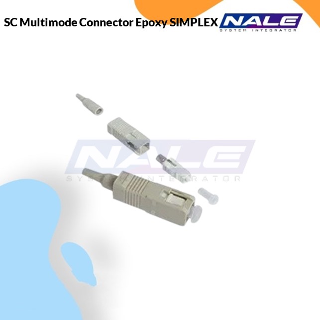 Netviel SC Multimode Connector Epoxy SIMPLEX (NVL-SC-MM-EPO)