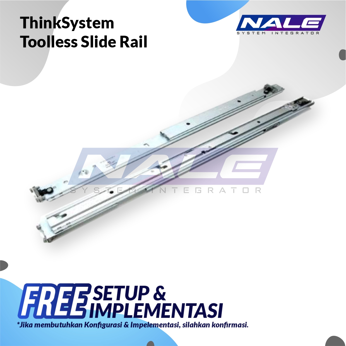 ThinkSystem Toolless Slide Rail (7M27A05702)