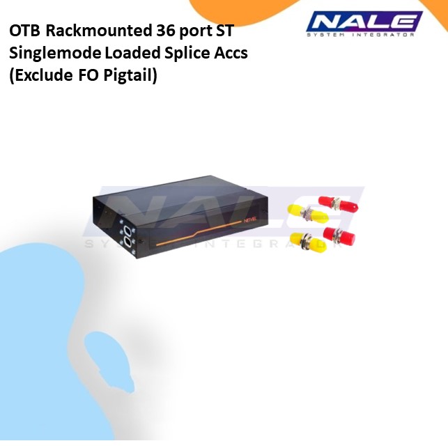 Netviel OTB Rackmounted 36 port ST  Singlemode Loaded Splice Accs  ( Exclude FO Pigtail ) (NVL-OTB-RM-48/36-SM-ST-S)