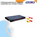 Netviel OTB Rackmounted 8 port ST  Multimode Loaded Splice Accs ( Exclude FO Pigtail ) (NVL-OTB-RM-24/8-MM-ST-S)