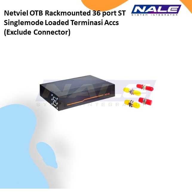 Netviel OTB Rackmounted 36 port ST Singlemode Loaded Terminasi Accs ( Exclude Connector )(NVL-OTB-RM-48/36-SM-ST-T)