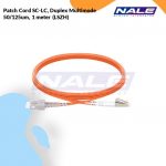 Netviel Patch Cord SC-LC, Duplex Multimode 50/125um, 1 meter (LSZH) (NVL-DPMM2-SC-LC-001)