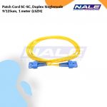 Netviel Patch Cord SC-SC, Duplex Singlemode 9/125um, 1 meter (LSZH) (NVL-DPSM1-SC-SC-001)