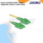 Netviel Patch Cord SCAPC-SCAPC, Duplex Singlemode 9/125um, 5 meter (LSZH) (NVL-DPSM1-SCAPC-SCAC-005)