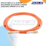 Patch Cord LC-LC, Duplex Multimode 62.5/125um, 3 meter (LSZH) (NVL-DPMM1-LC-LC-003)