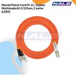 Netviel Patch Cord FC-LC, Duplex Multimode 62.5/125um, 2 meter (LSZH) (NVL-DPMM1-FC-LC-002)